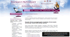 Desktop Screenshot of angielski-rosyjski.pl